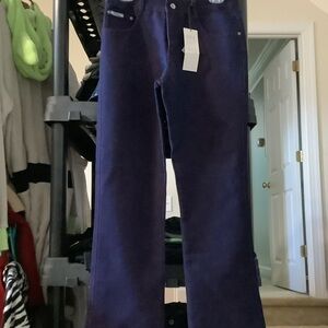 Revolt Jeans Women's Flare in Deep Purple